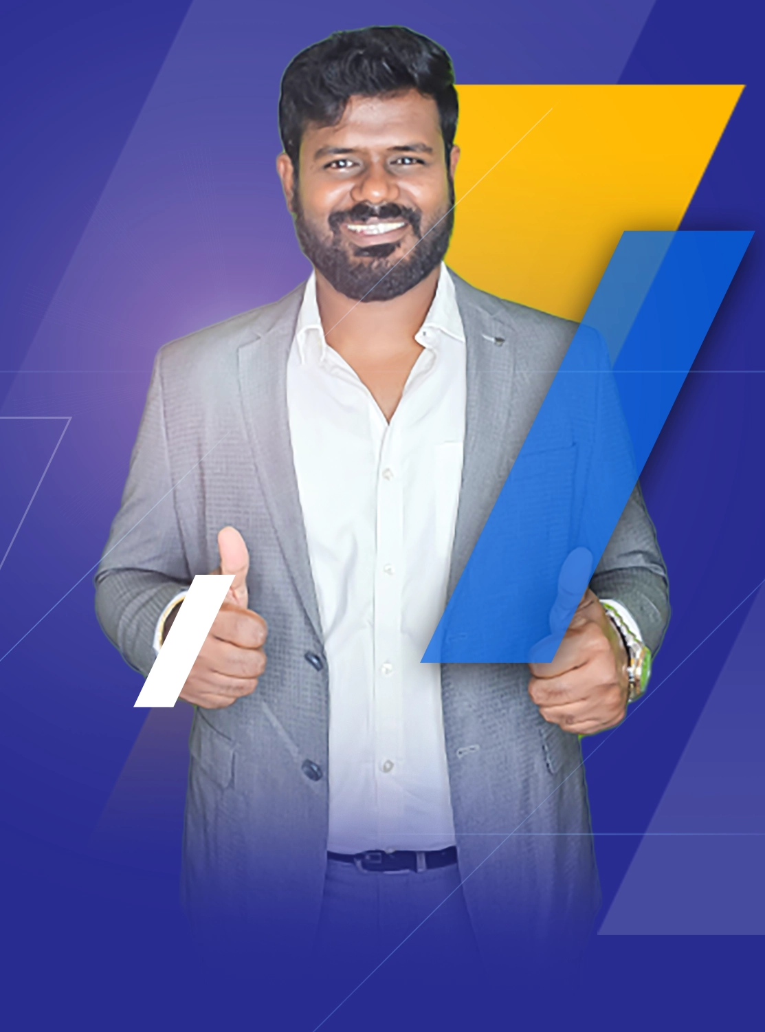 Anna White standing in a field